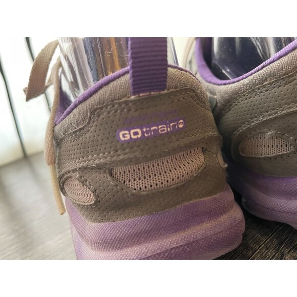 Skechers Go Train purple rare 2012 13507 resalyte sneaker sz 8.5 - Picture 6 of 13